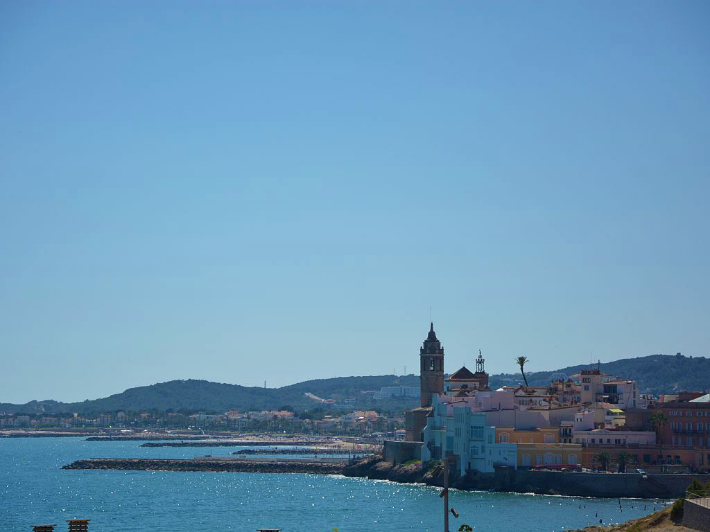 vistas desde el apartamento de sitges para vacaciones