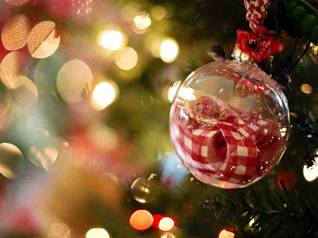 arbol de navidad en mercadillos de navidad en barcelona