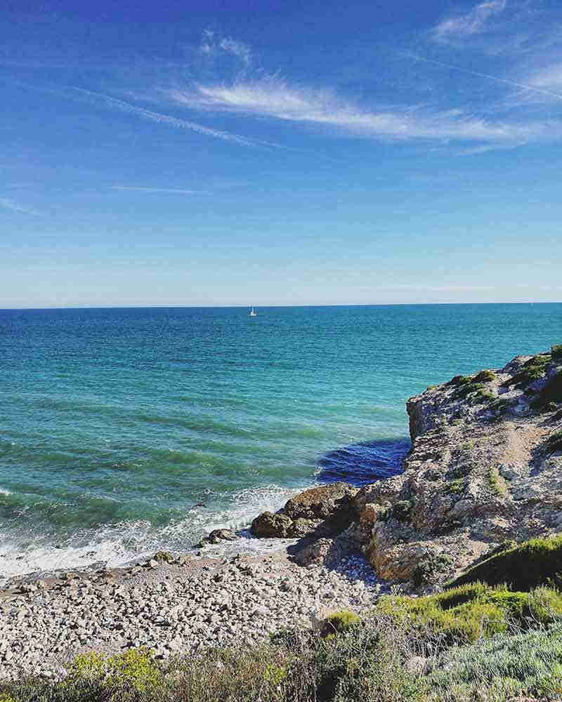 Playa de Sitges en Verano