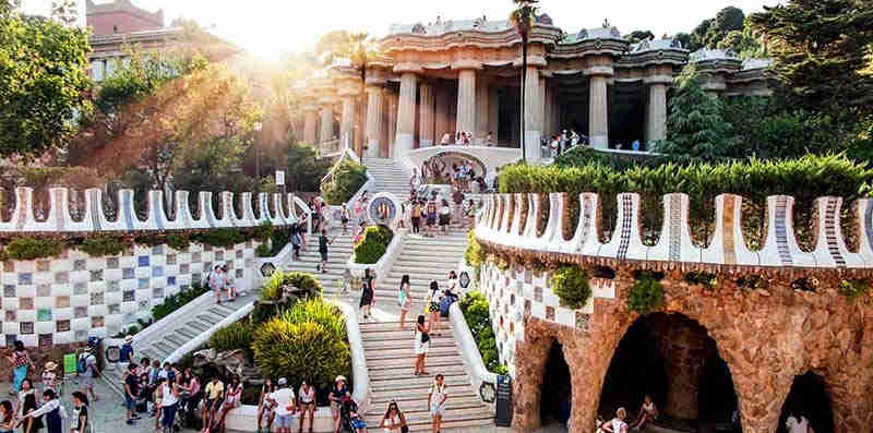 Park Güell in Barcelona