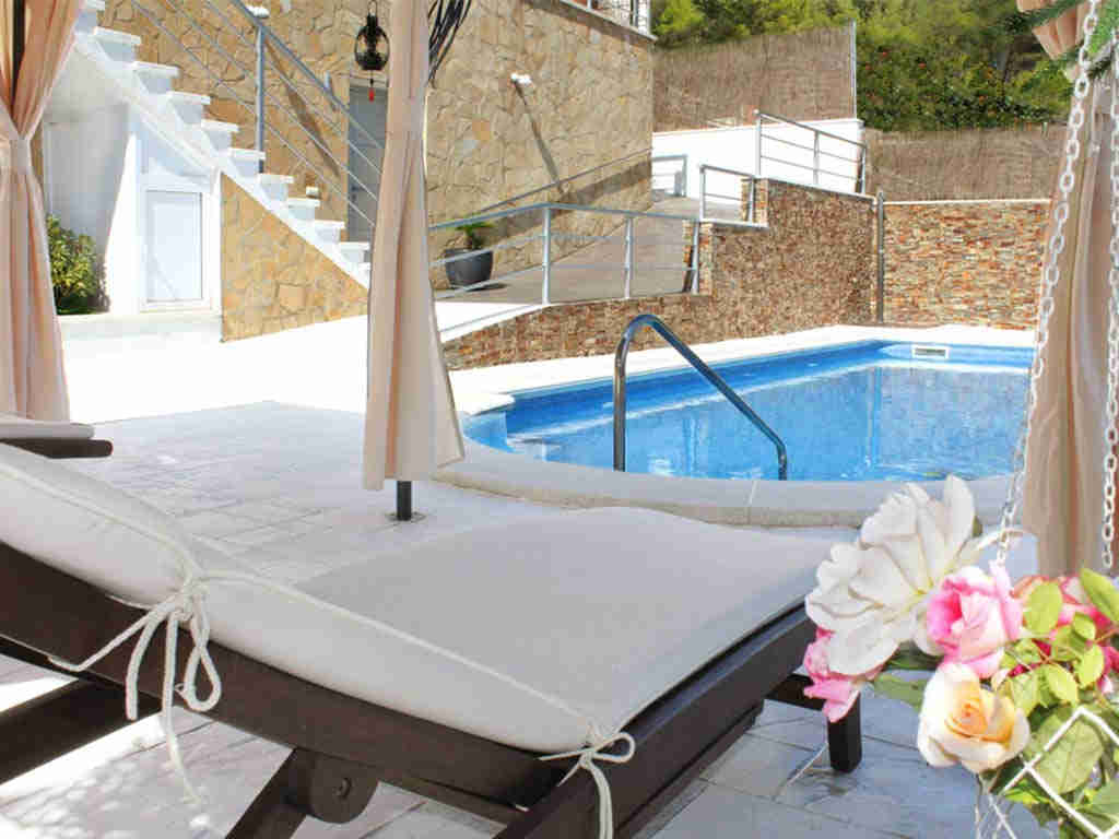 holiday Sitges villa near Barcelona