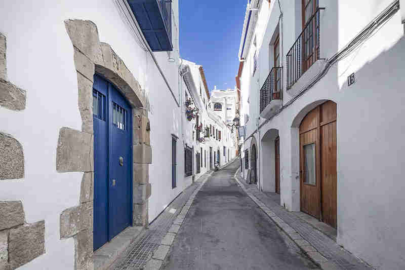 Villas à Sitges en Automne