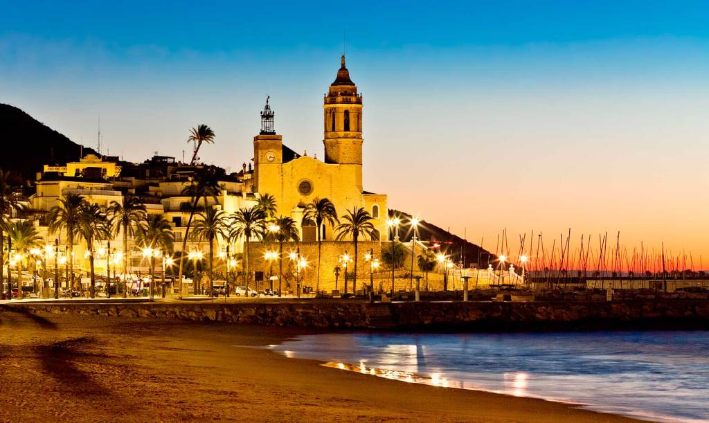 sitges in autumn