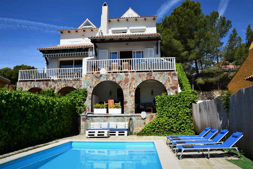 Villa vacances piscine Sitges