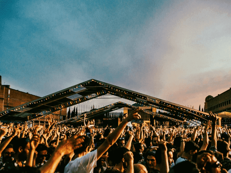 Festival de musique à Barcelone 