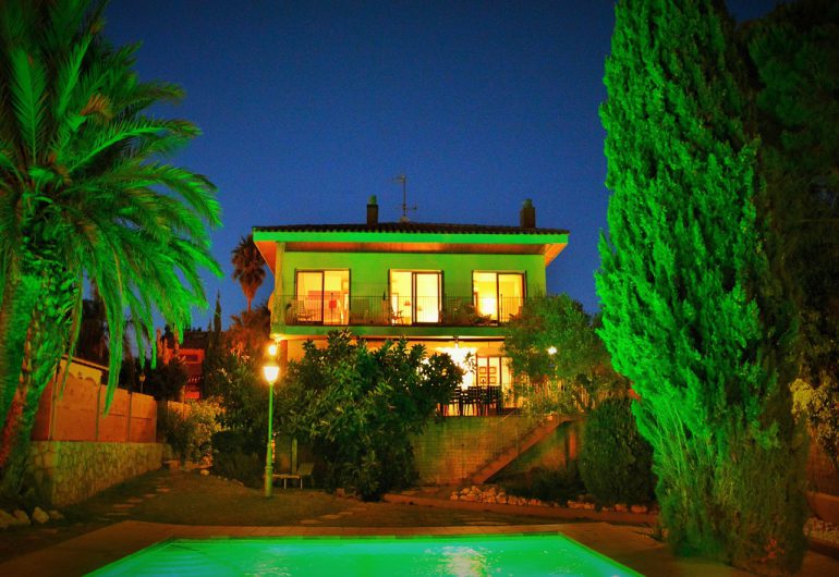 maison de vacances avec piscine