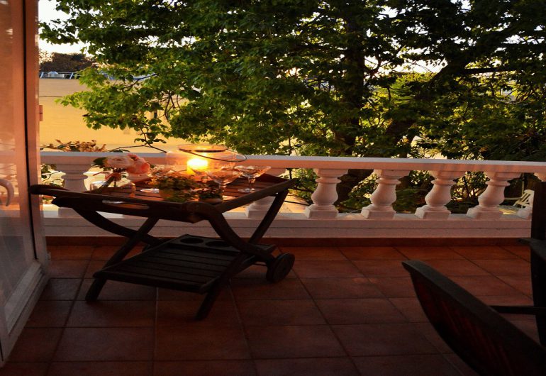 Terrasse de nuit