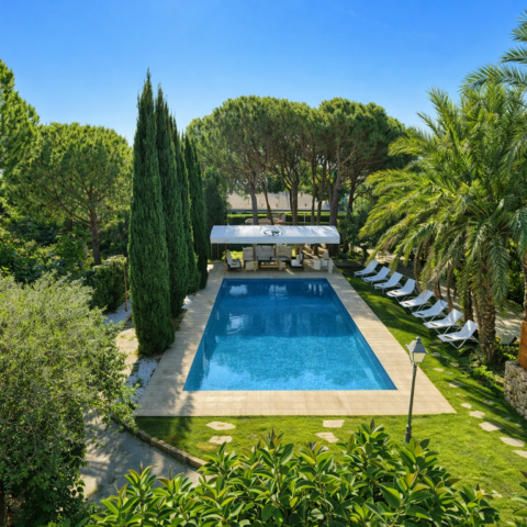 casa de vacaciones con piscina privada