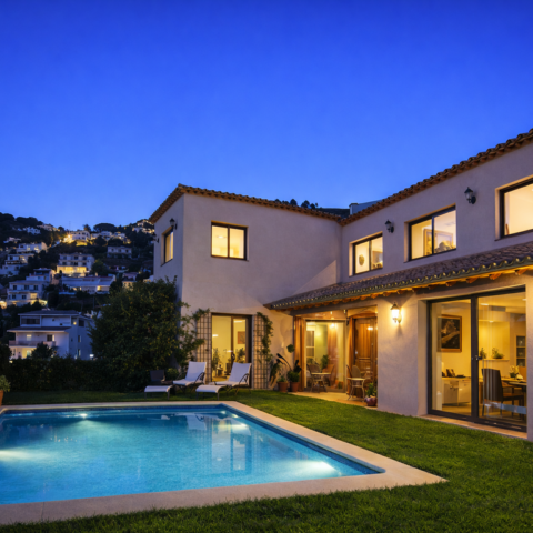 villas vacacionales con piscina privada