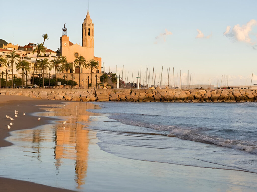 Playa de Sitges para parejas