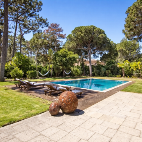 Villa de vacaciones con piscina para alquilar