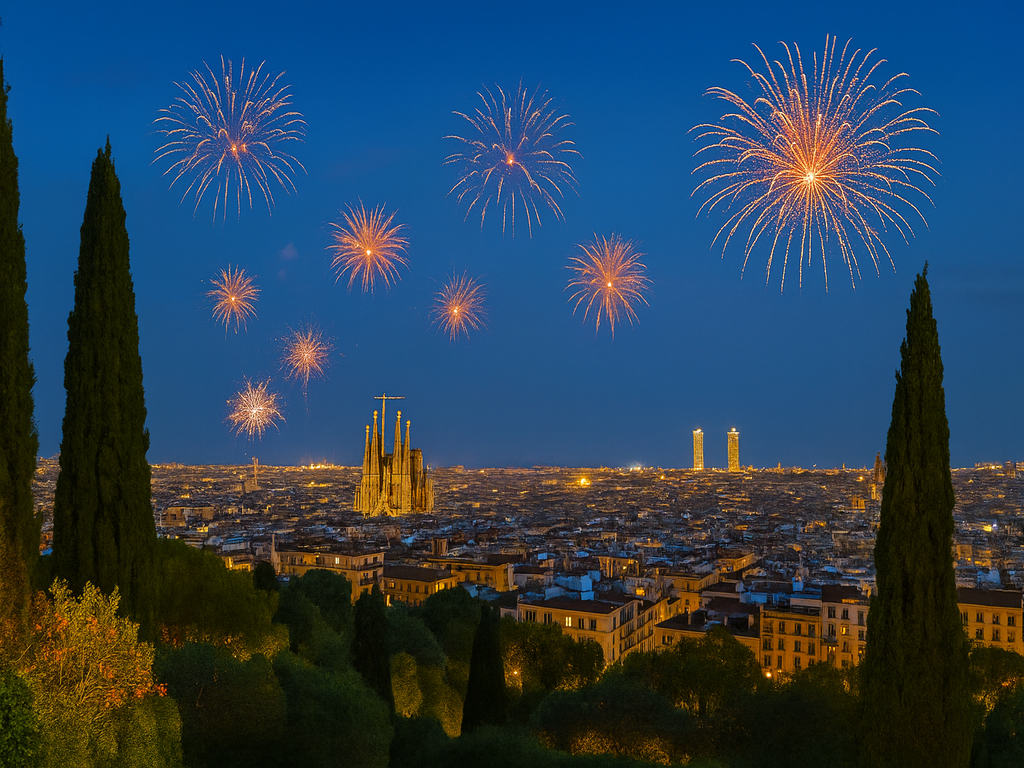 alquiler villa barcelona año nuevo