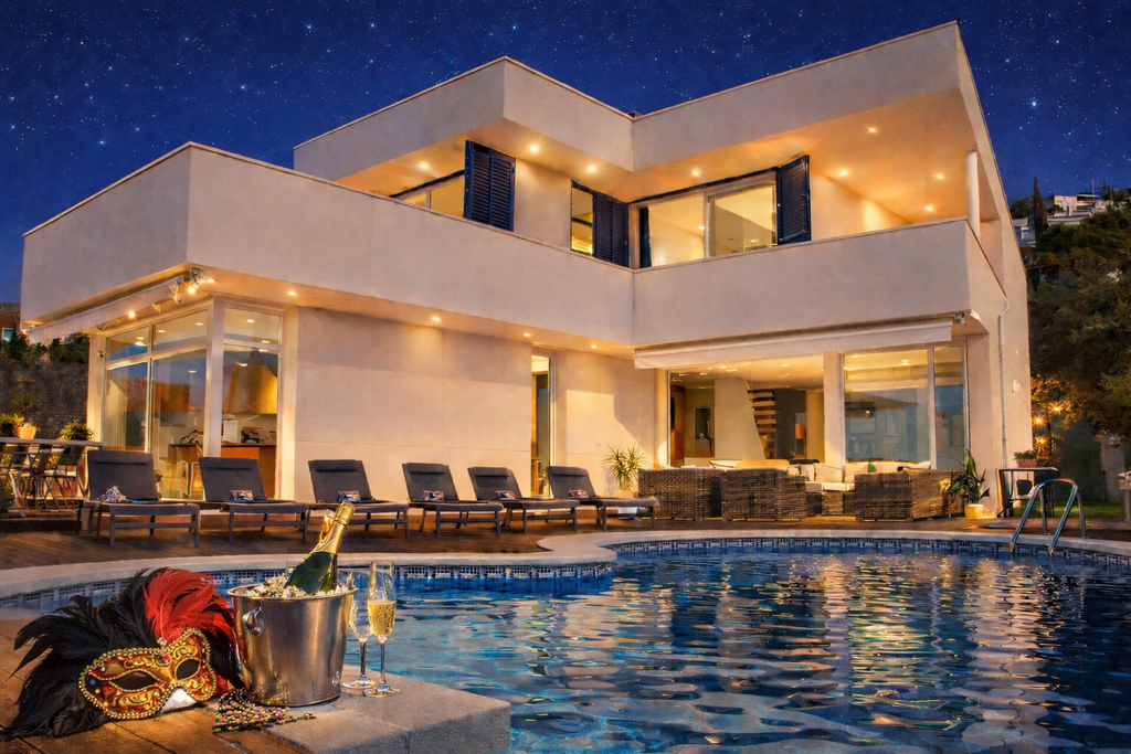 alquiler villa Carnaval de Sitges