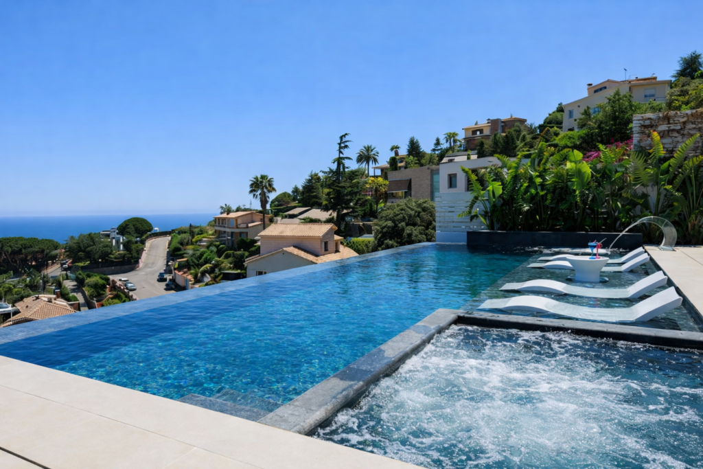 villas à barcelone avec piscine