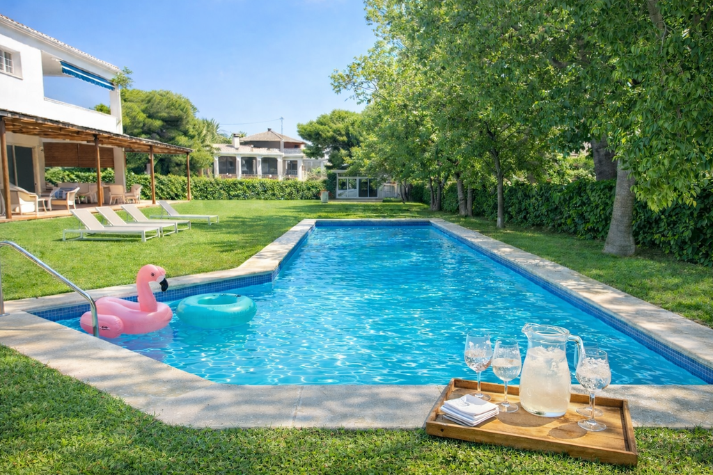 alquiler Sitges con piscina exclusiva