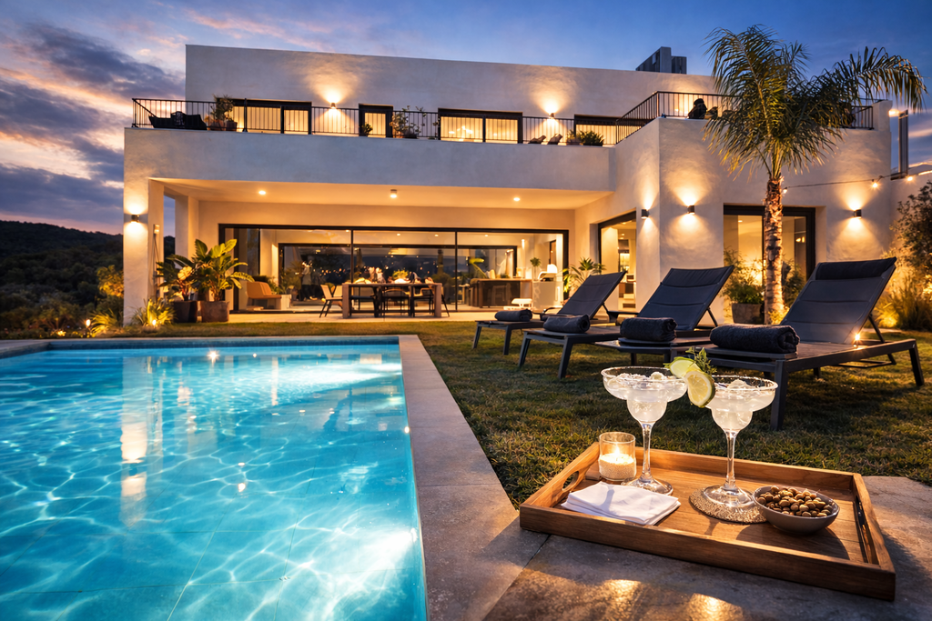 alquiler Sitges con piscina exclusiva