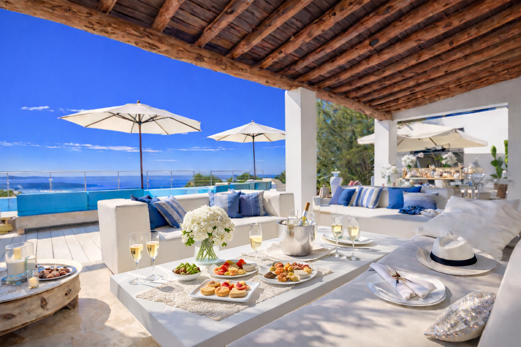 villa vacacional ibiza con piscina