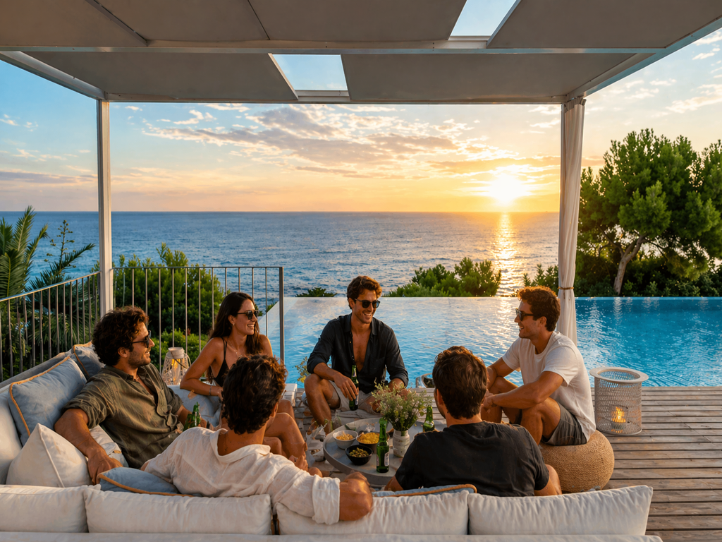 Vacaciones con amigos en Sitges: sol y diversión