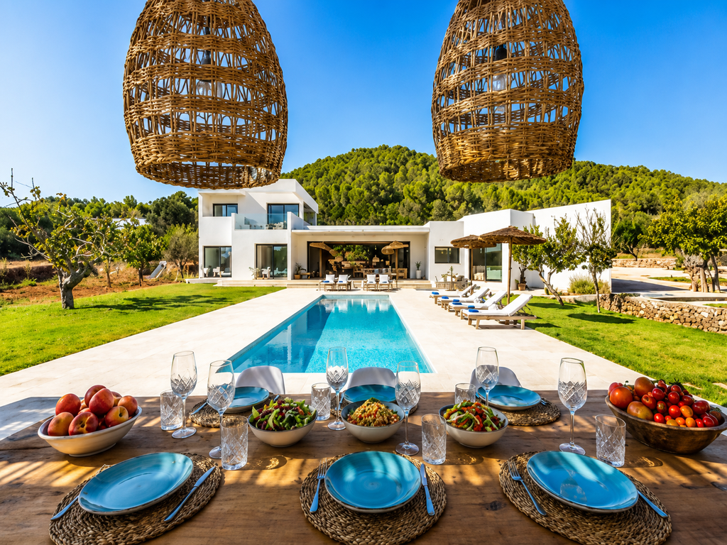 Ibiza villa rental for groups summer