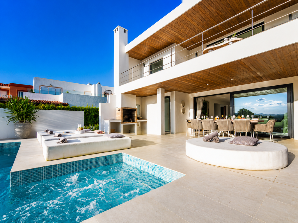 Ibiza villa rental for groups summer