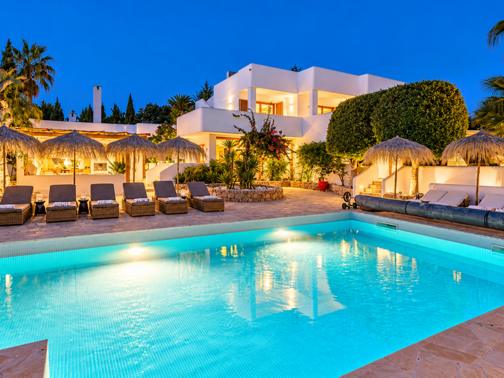 disponibilidad villas de lujo en Ibiza last minute