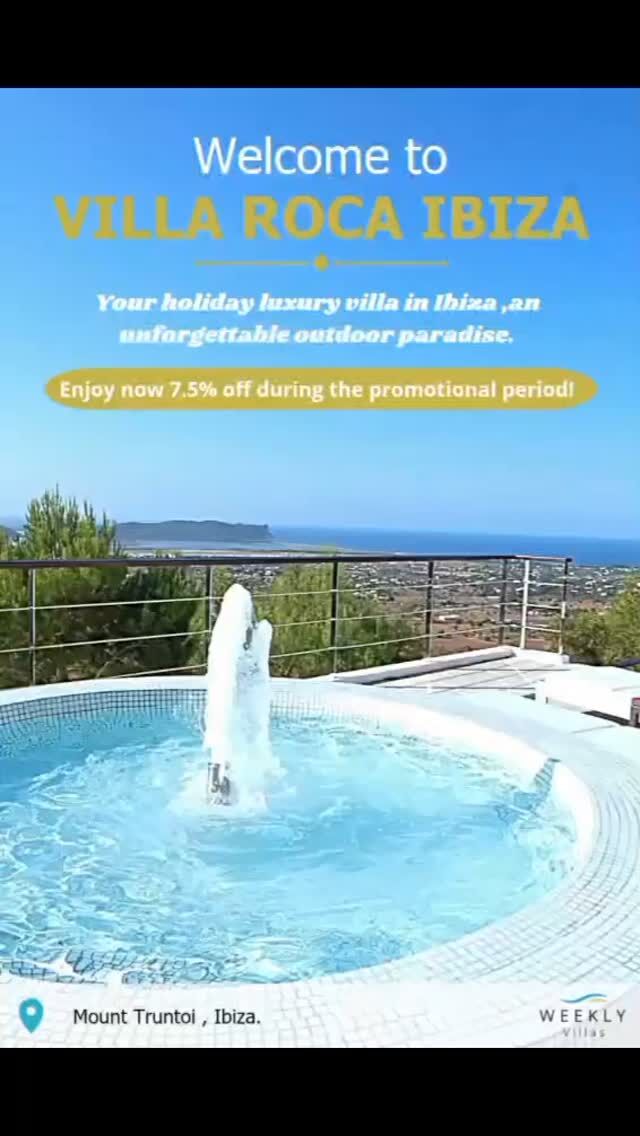 Villa Roca Ibiza 🌊

💥 Book with code XZ550 and get a 7% discount at WeeklyVillas.com
✨ Experience ultimate luxury at Villa Roca, a holiday luxury villa in Ibiza with sea views, an infinity pool, and a private spa.
🔹 Last Minute Getaways
🔹 Exclusive events and luxury vacations

#LuxuryVillaIbiza #LastMinuteVillaIbiza #WeeklyVillasIbiza #VillaIbizaHighDesign #VillaConSpaPrivado #VillasParaVacaciones #VillasParaEventos #VillasParaFiestasEspaña #LuxuryVillaSpain #VillasConEncantoEspaña