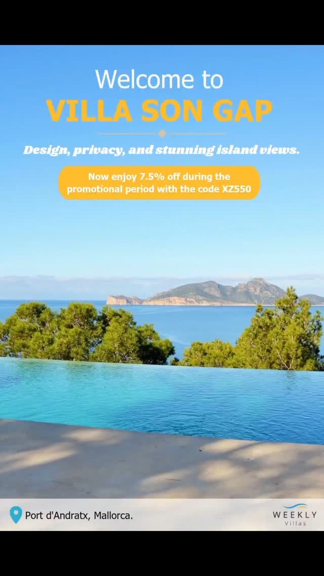 Villa Son Gap – Modern calm near Andratx, Mallorca

🌿 Infinity pool. Spa. Designer interiors. Just nature, silence, and style.

🎟️ Use code XZ550 for 7% OFF – only at WeeklyVillas.com
Escape to one of the most exclusive last-minute villas in Mallorca. Perfect for family stays or serene group getaways, surrounded by Mediterranean beauty.

https://www.weeklyvillas.com/room/villa-son-gap/

#VillaSonGap #WeeklyVillas #LuxuryVillasMallorca #LastMinuteVillasInMallorca #VillasToRentInSpain #PrivateVillasSpain #DesignVillaSpain #LuxuryGetaway #VillaInSpainWithSpa #NatureRetreatMallorca #VillasInIbizaAndMallorcaForFamilies #LastMinuteOnHolidaysVillasInMallorca